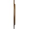 Ekena Millwork Loera Medallion (Canopies up to 6 1/4"), 26 5/8"OD x 4 1/2"ID x 1 3/8"P, Smokey Topaz Crackle CM26LOSTC - alternate 3